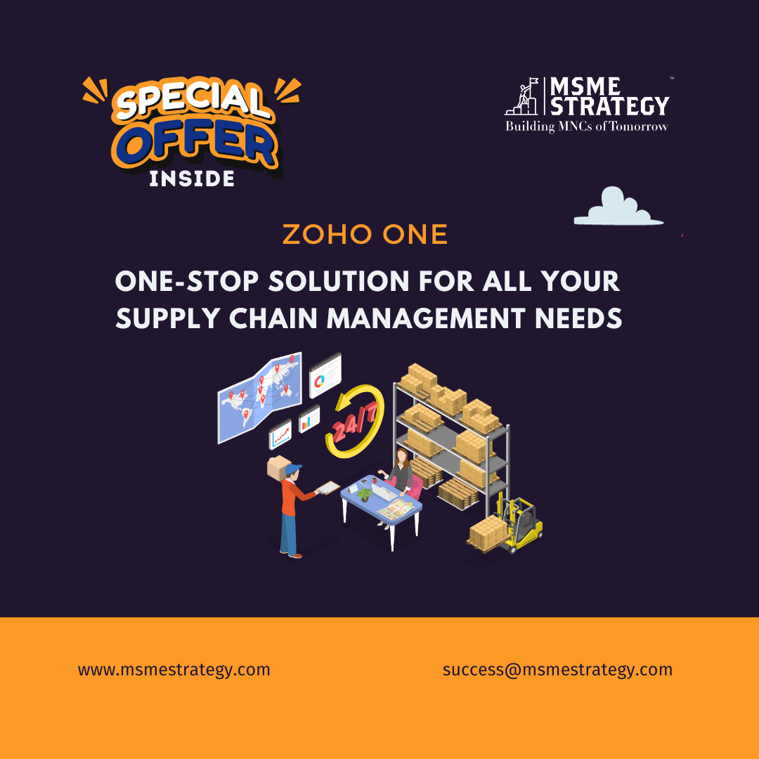 Zoho One The OneStop Solution for All Your Supply Chain Management